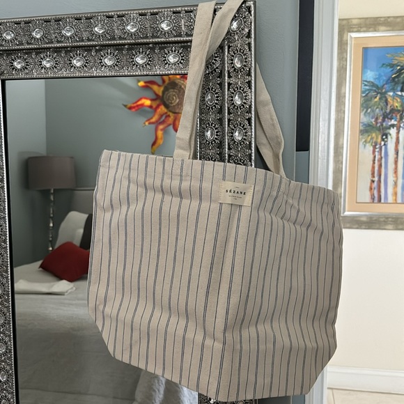 Sézane canvas tote - Picture 2 of 2